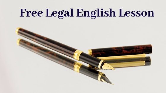 Free Legal English Lesson #3 – civil law vs. criminal law&nbsp;(US)